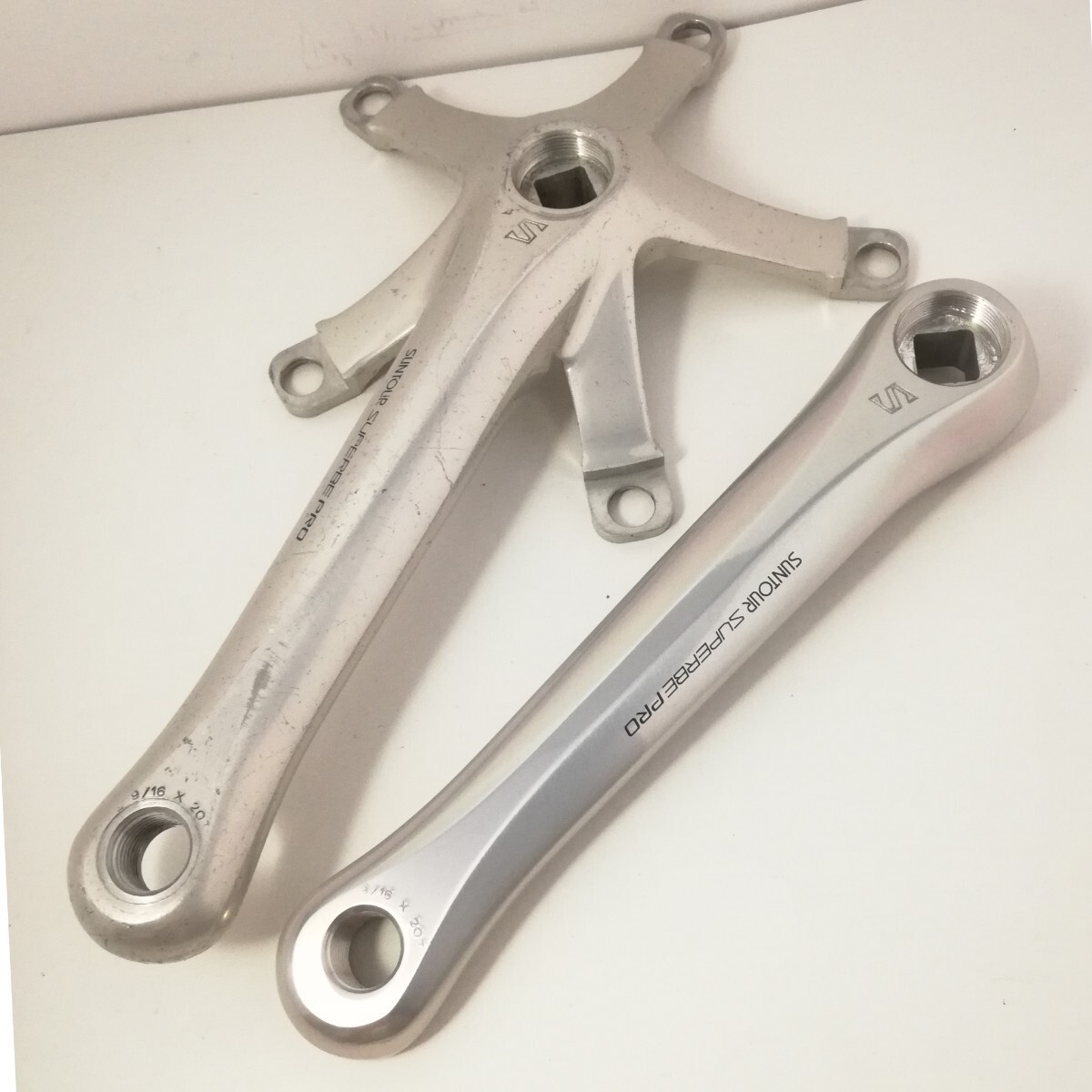 SUNTOUR SUPERBE PRO NJS 165mm PCD144 Keirin Track Crank Arms Fixed Gear JP OEM