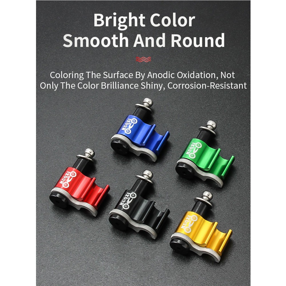 5pcs MTB Mountain Bike Bicycle Oil Line Tube Pipe Conversion Mount Upgrade Parts