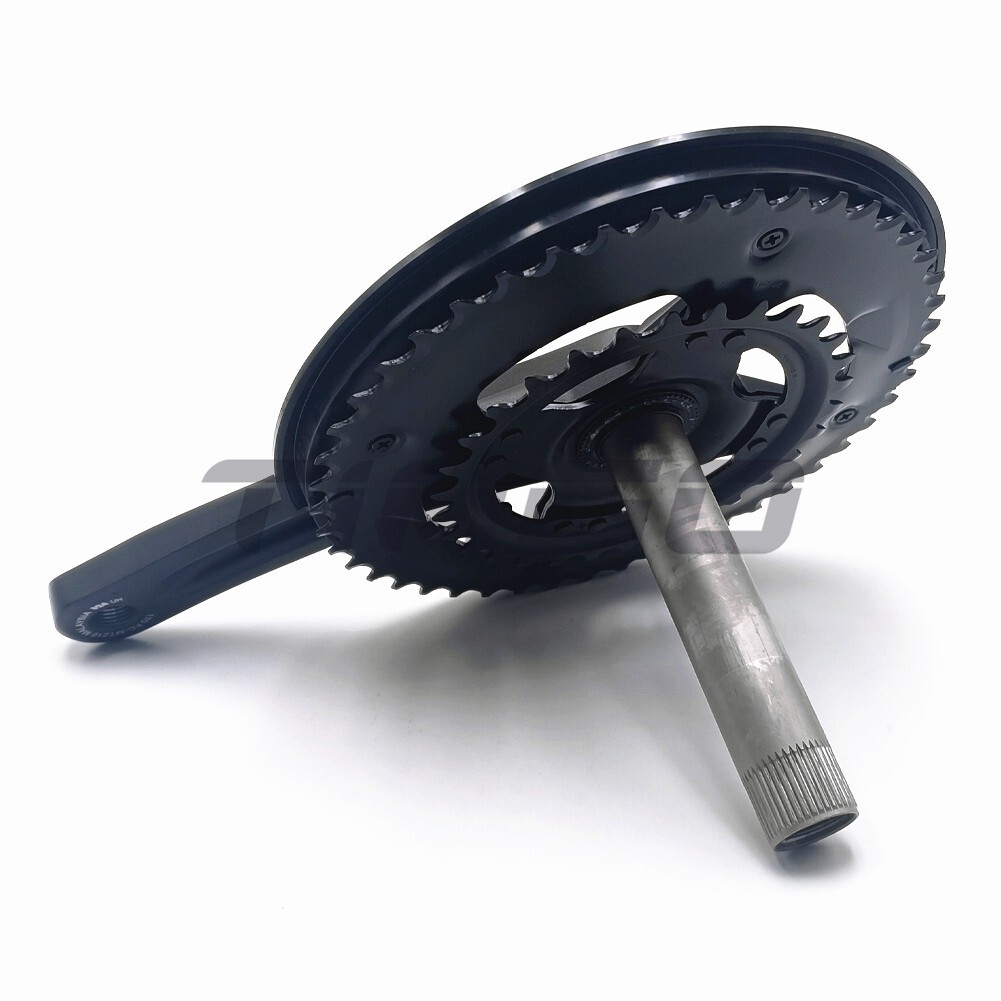 Shimano FC-MT210-2 MTB City Bike 2×9 Speed 46-30T Chainring HollowTech BB-MT501