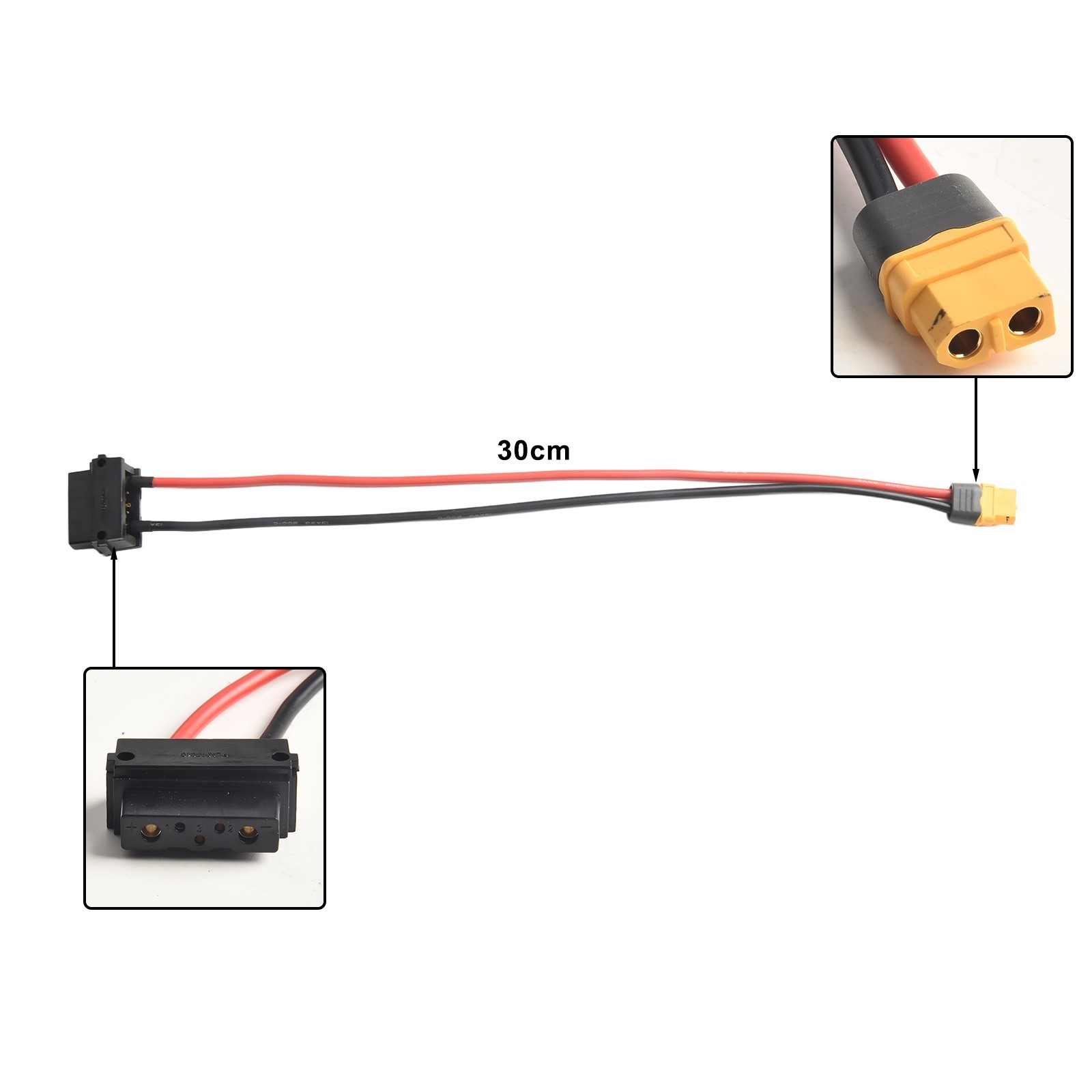 Reliable For hailong Battery Cable with XT60H Connectors 4pin and 5pin