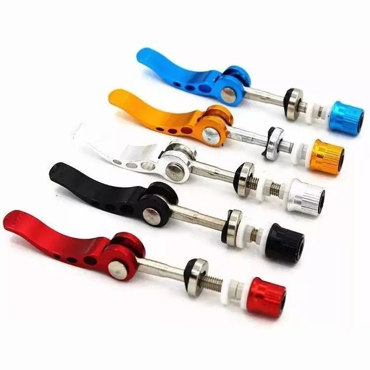 Aluminium Bike Seatpost Clamp Quick Release Mtb Seat Tube Bicycle Part