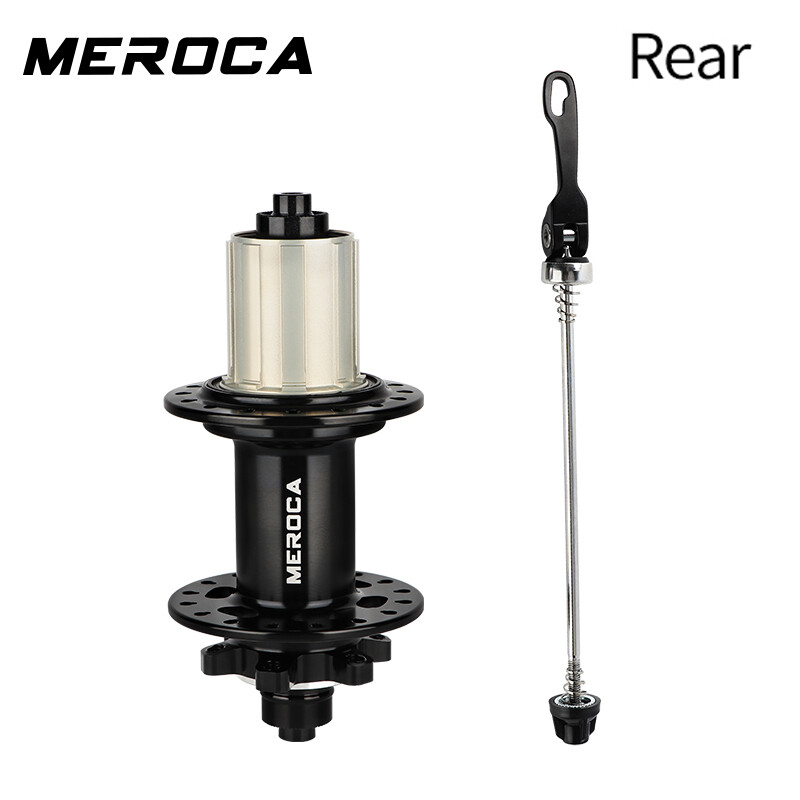Mountain Bike Hubs 32H MTB Bicycle Disc Brake Hub Thru Axle Front/Rear/Set