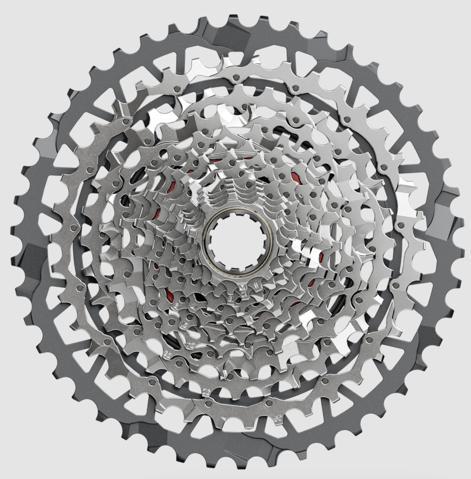 SRAM Rival XPLR XG-1351 Cassette – 13-Speed, 10-46t, For XDR Driver, Silver, E1