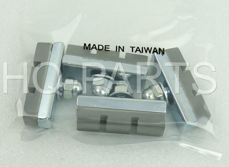 NEW 4-PACK BOLT ON BICYCLE BIKE 10 SPEED GRAY RUBBER BRAKE PADS SHOES