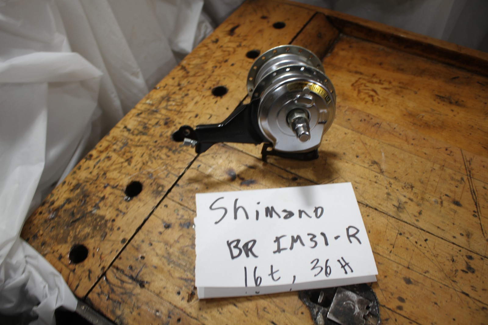 Shimano BR-IM31-R Hub, 16t, 36H