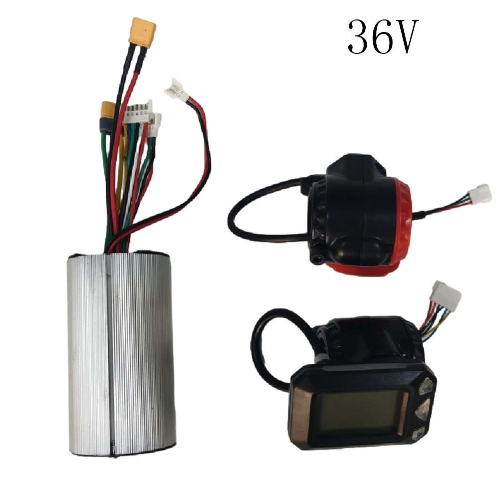 24V/36V 250W/350W 12A 5.5inch Electric Scooter Controller LCD Monitor Brake Kit
