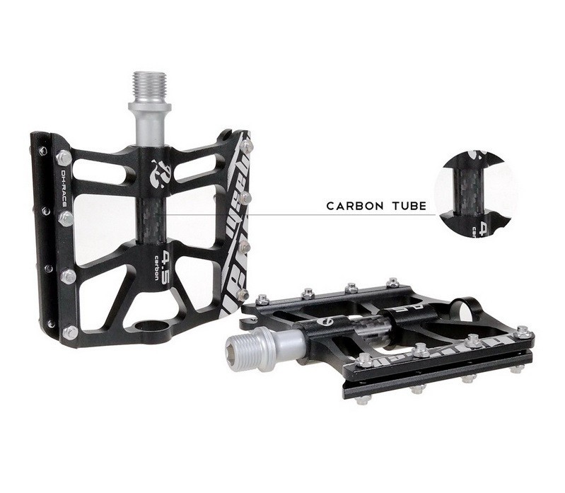 Aluminum Carbon Road MTB Mountain Bike XC Bicycle Pedal Bearing AM Flat Pedals