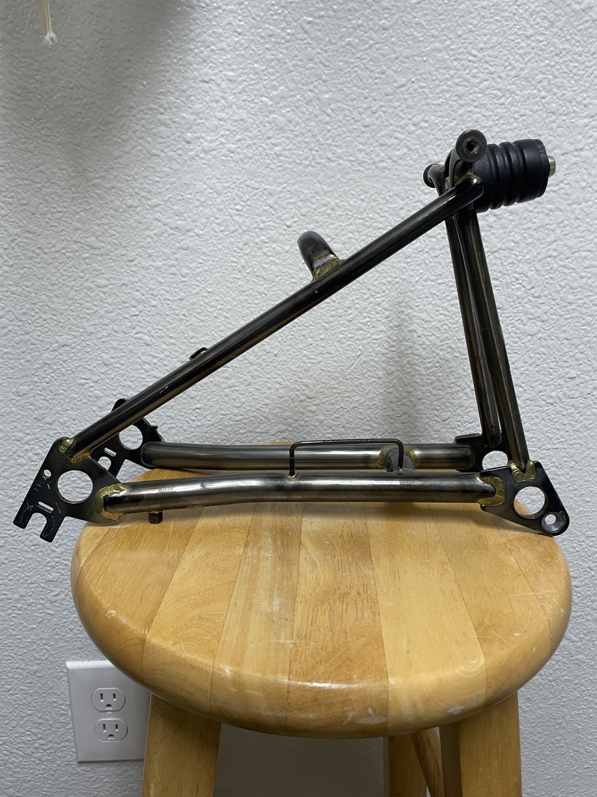 Brompton Raw Lacquer Rear Triangle