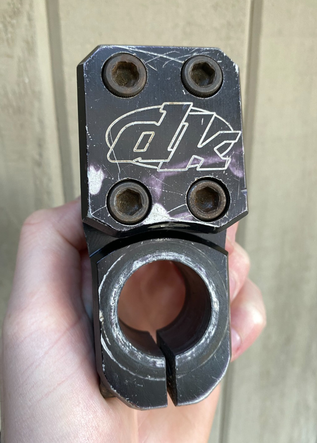Midschool DK Bmx Stem Black 1 1/8″ USA