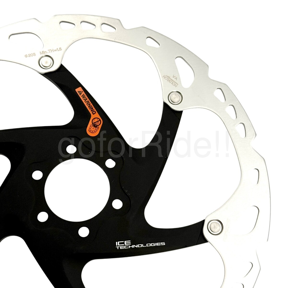 Shimano DEORE XT MTB Bike Disc Brake Rotor SM-RT86 203mm,ICE-TECH