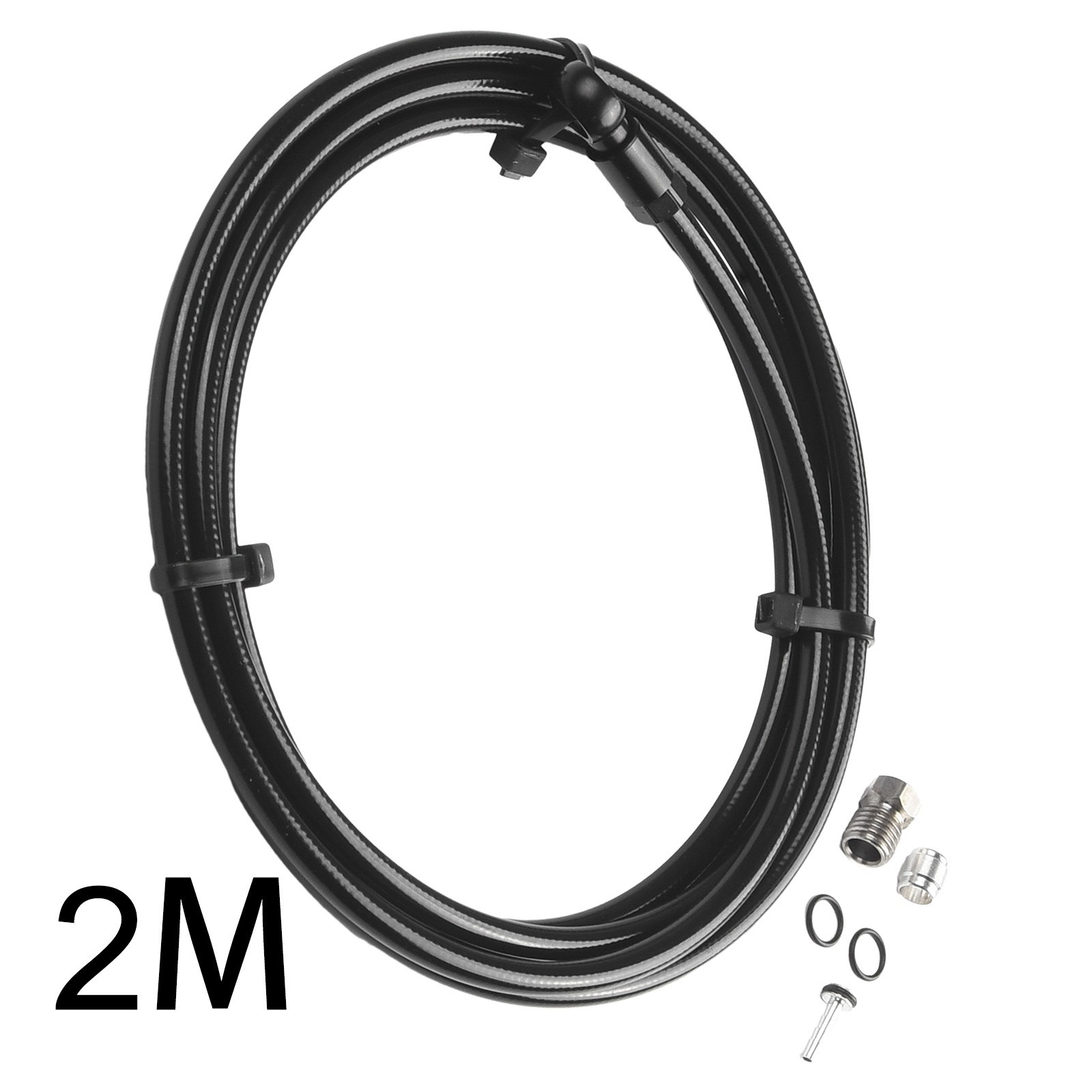 Steel Rubber BRAKE HOSE KIT Steel for 2 Meters T1 55g THE FR For FORMULA R1