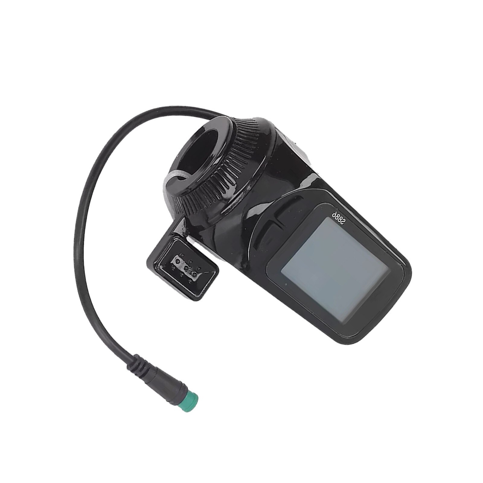 24V 36V 48V S886 E-Bike 2 in 1 LCD Speed Meter Thumb Power Throttle Display