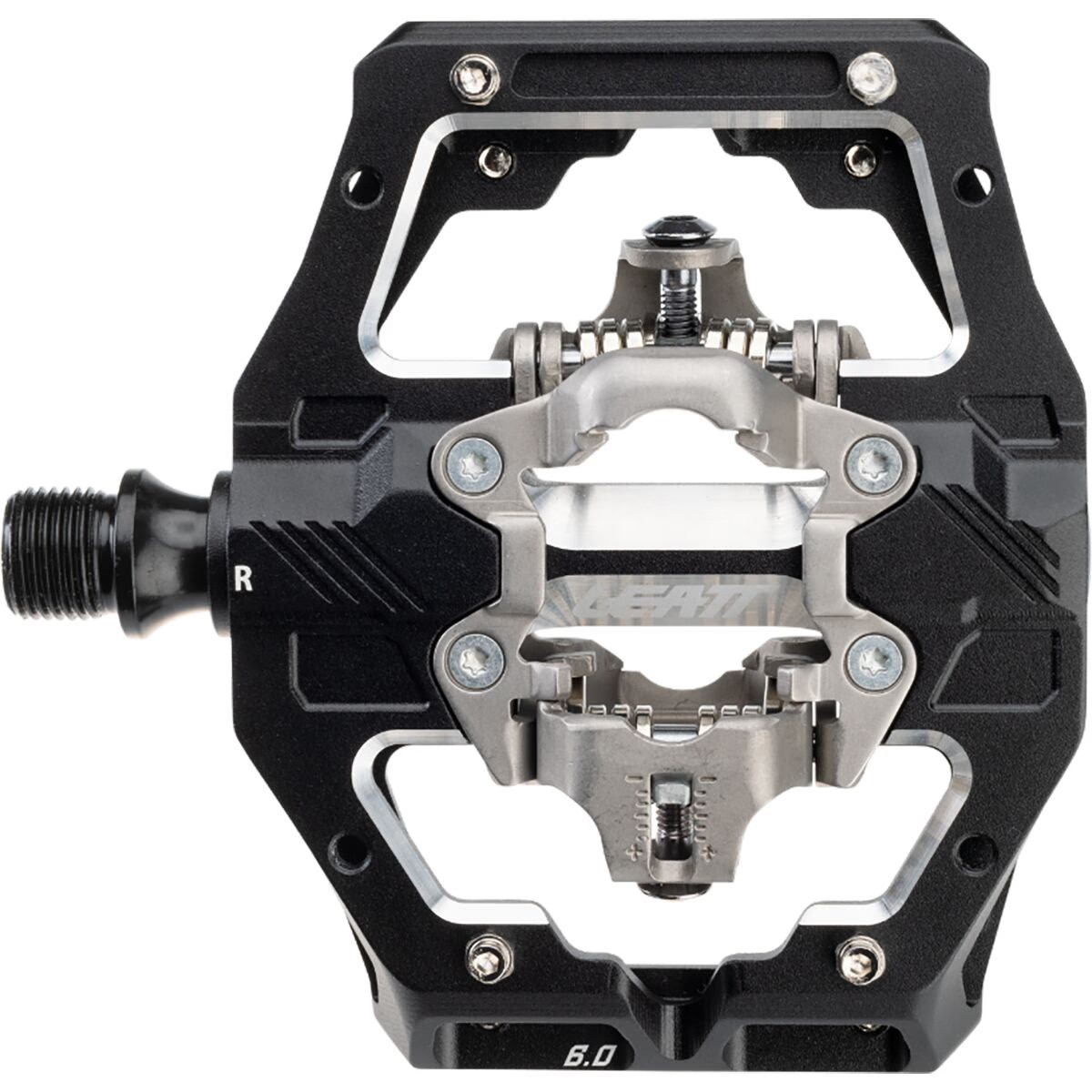 Leatt Gravity 6.0 Clip-in Pedals – 110 x 88mm Black