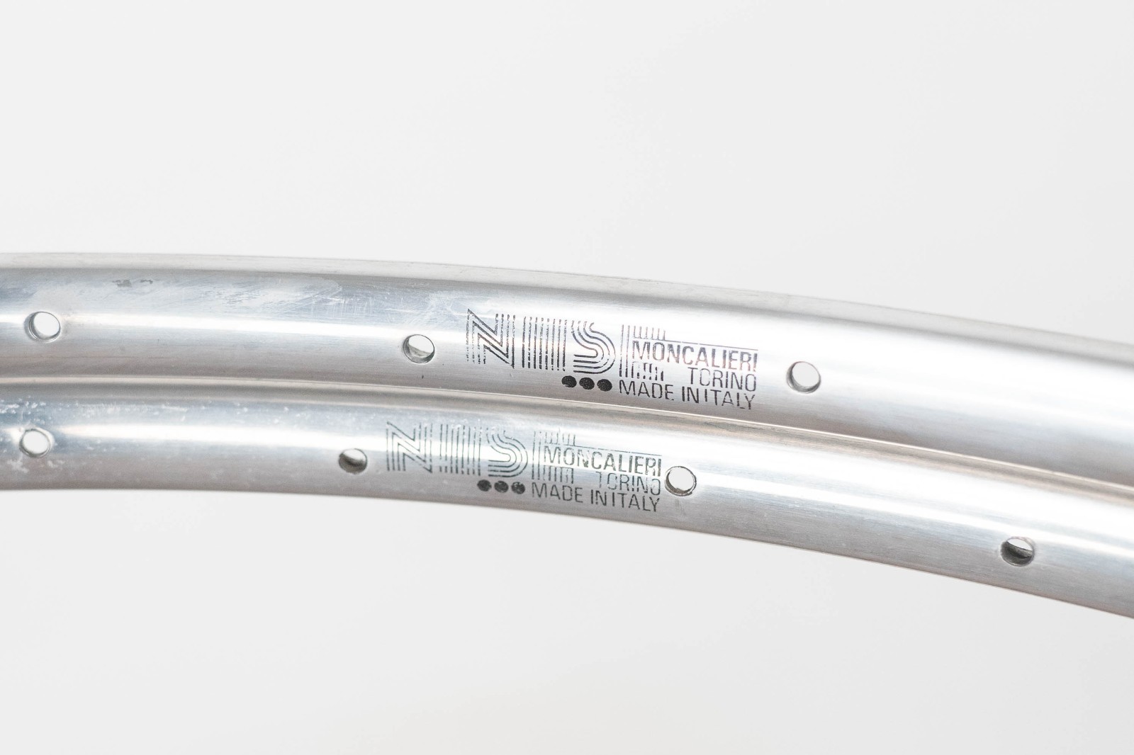 NOS NISI COUNTACH TUBULAR RIMS 28″ 700c 36 32 VINTAGE ROAD BICYCLE SILVER