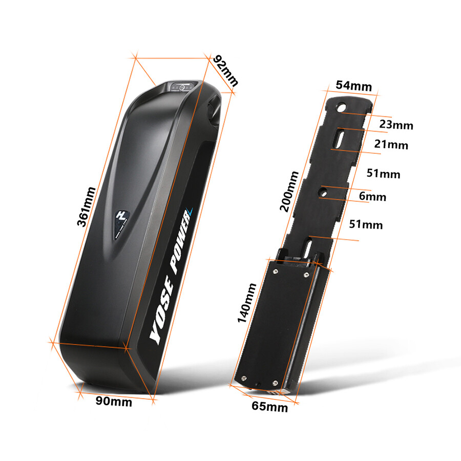 Electric Bike Battery 36V 13Ah Hailong Ebike Battery 36V Lithium Battery 700W