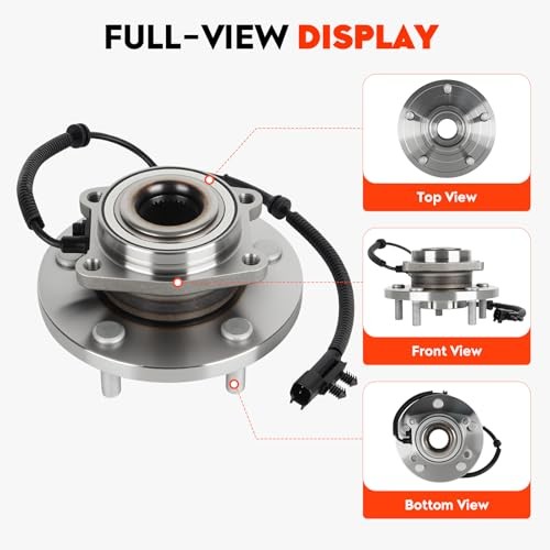 Front Wheel Hub Bearing Assembly Compatible with Chrysler Town&Country 2008