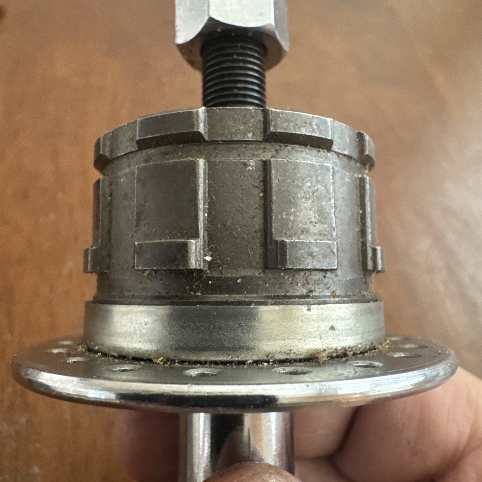 NOS Vintage Suntour 36 Hole 111mm Rear Cycling Hub – Chrome Nutted BMX Cassette