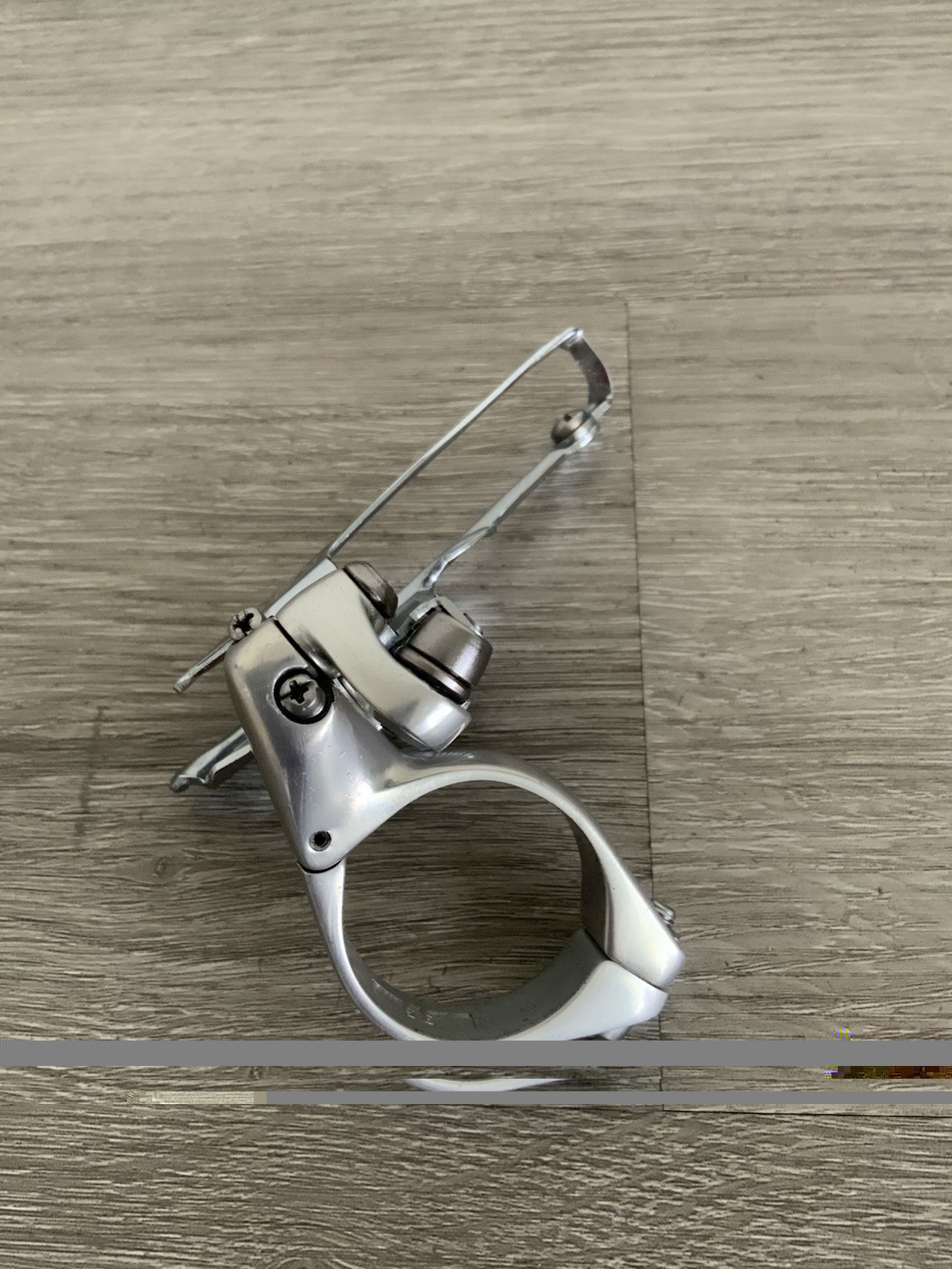 CAMPAGNOLO RECORD FRONT DERAILLEUR CLAMP-ON 35 MM 7, 8, OR 9 SPEED