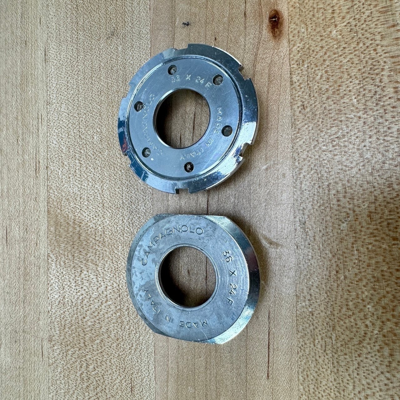Campagnolo Nuovo Record ITA Square Taper ISO 111mm Spindle 36×24 Bottom Bracket