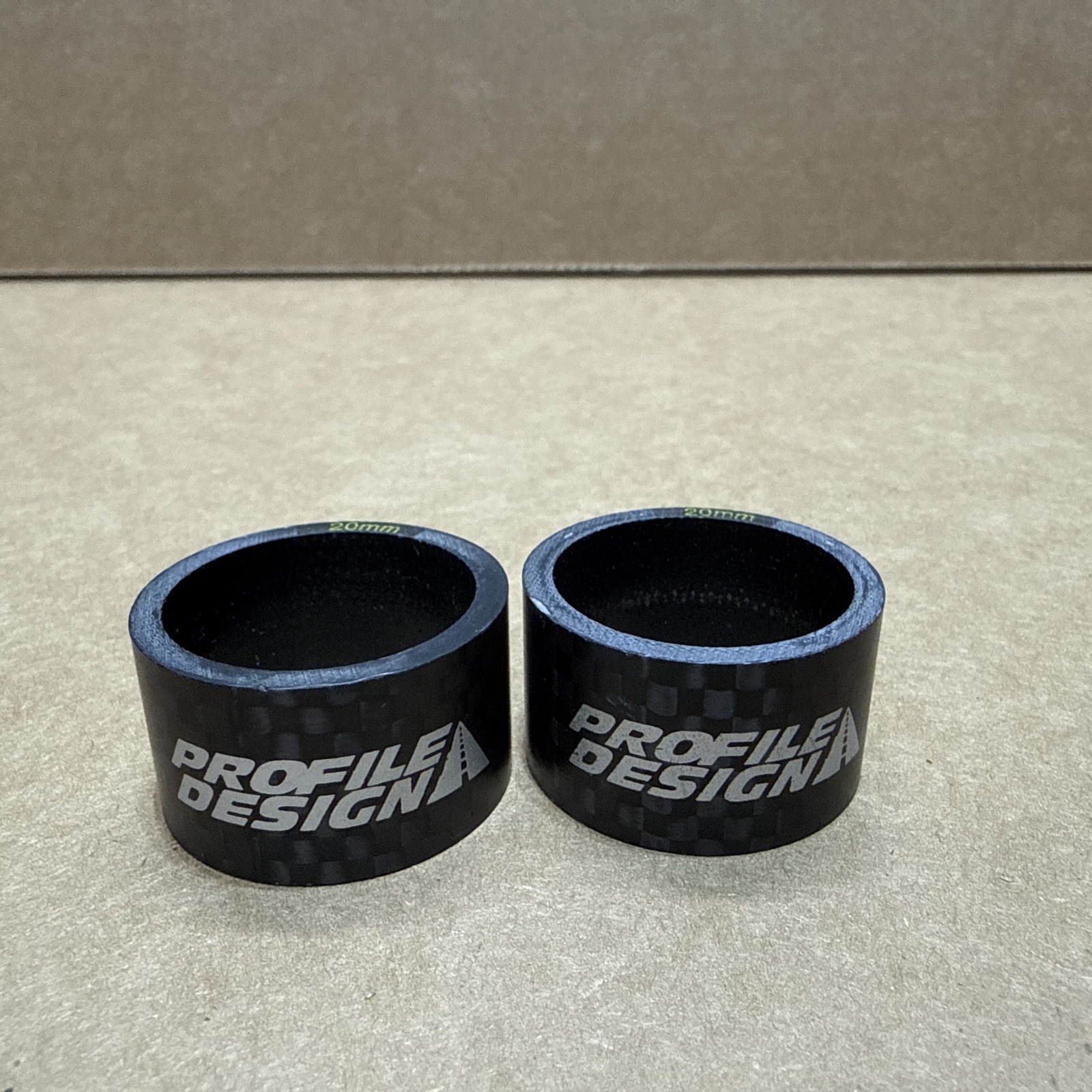 Profile Design 1-1/8″ x 40mm Carbon Fiber Bicycle Headset Spacers 4cm ltg54