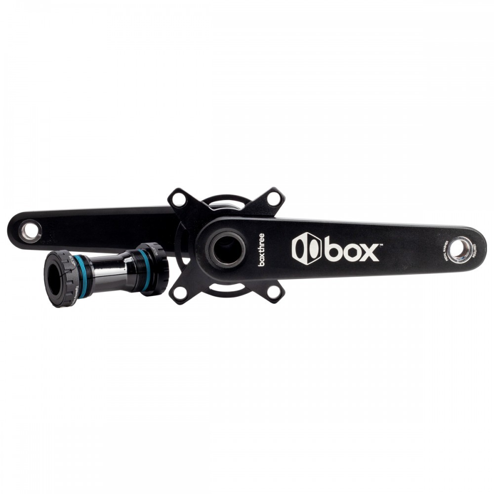 Box Three BMX Crankset 2-Piece 24mm Axle 170mm Black ‎BX-CK1732470-BK