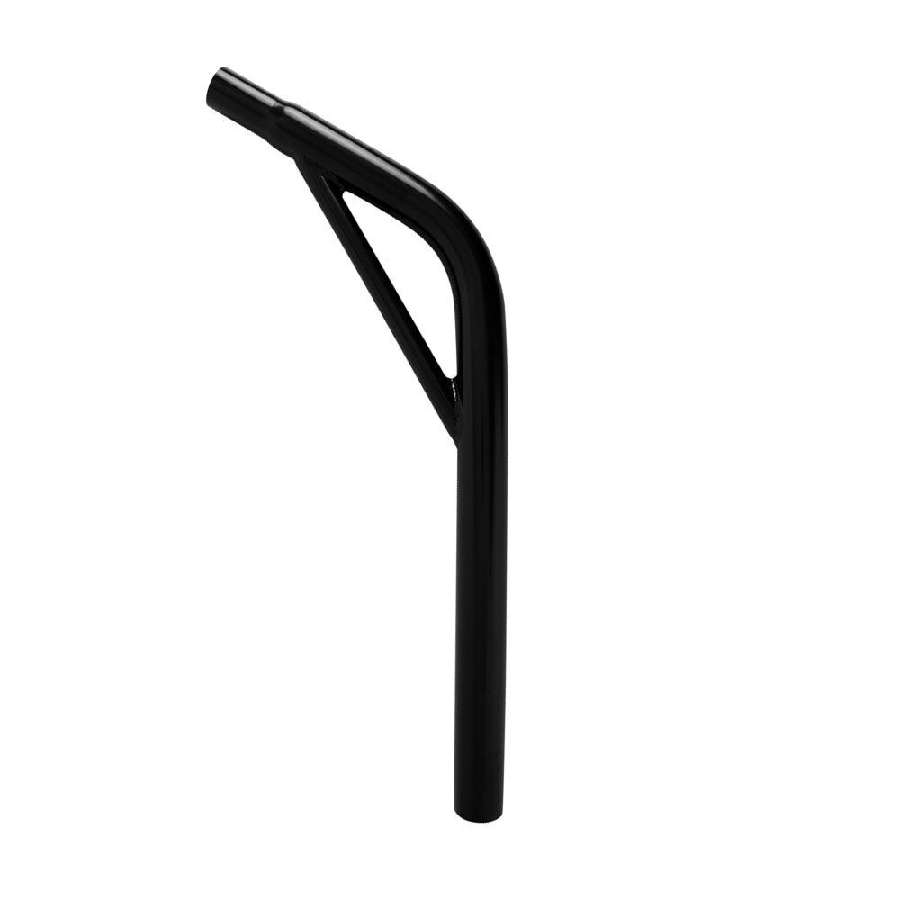 CRO-MO 25.4MM 1″ SEATPOST LAYBACK SUPPORT BMX CRUISER BICYCLE 7/8 SADDLE BLACK