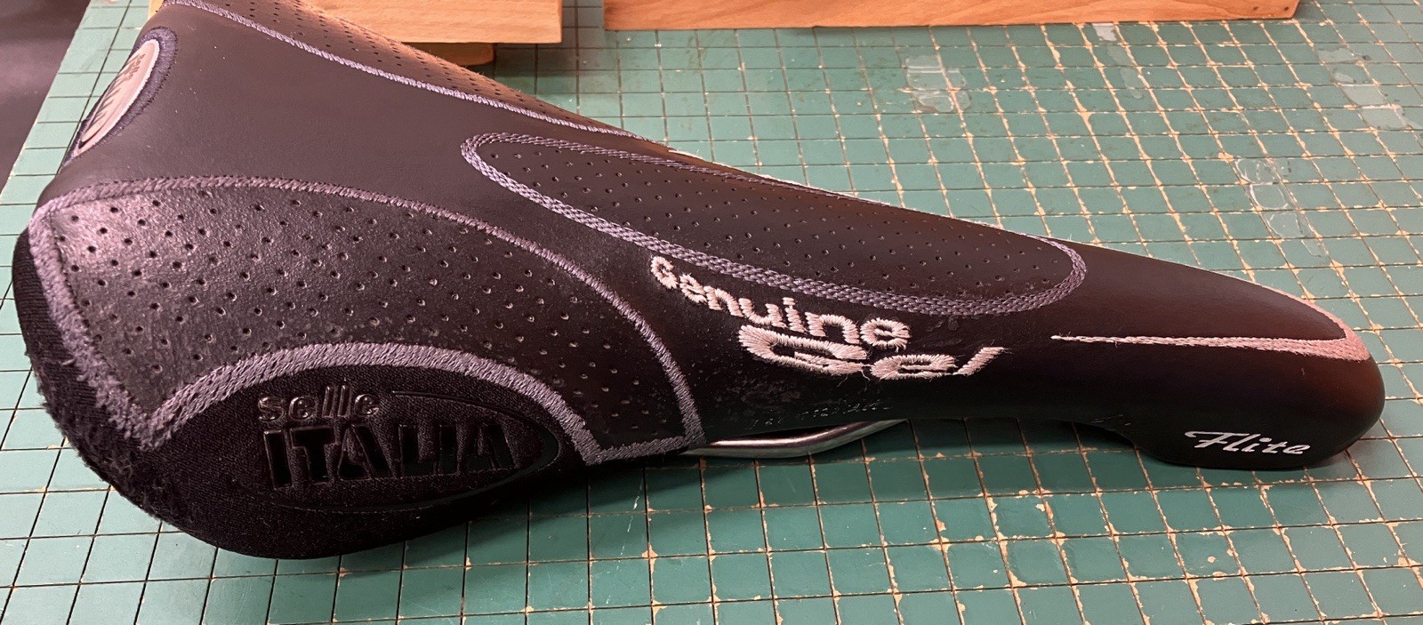 Selle Italia Genuine Gel Titanium Rails= Vintage Selle Italia FAST USA Shipping