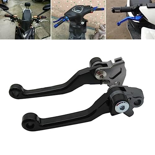2 PCS (Brake & Clutch) Brake Clutch Lever With KX LOGO Fits for KAWASAKI