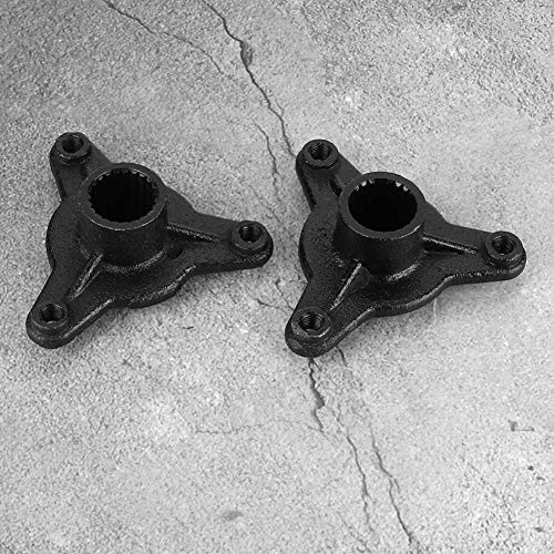 Duokon ATV 3 Lug Axle Hub, 78mm 23T Spline 3 Stud Rear Wheel Axle Hub Fit for