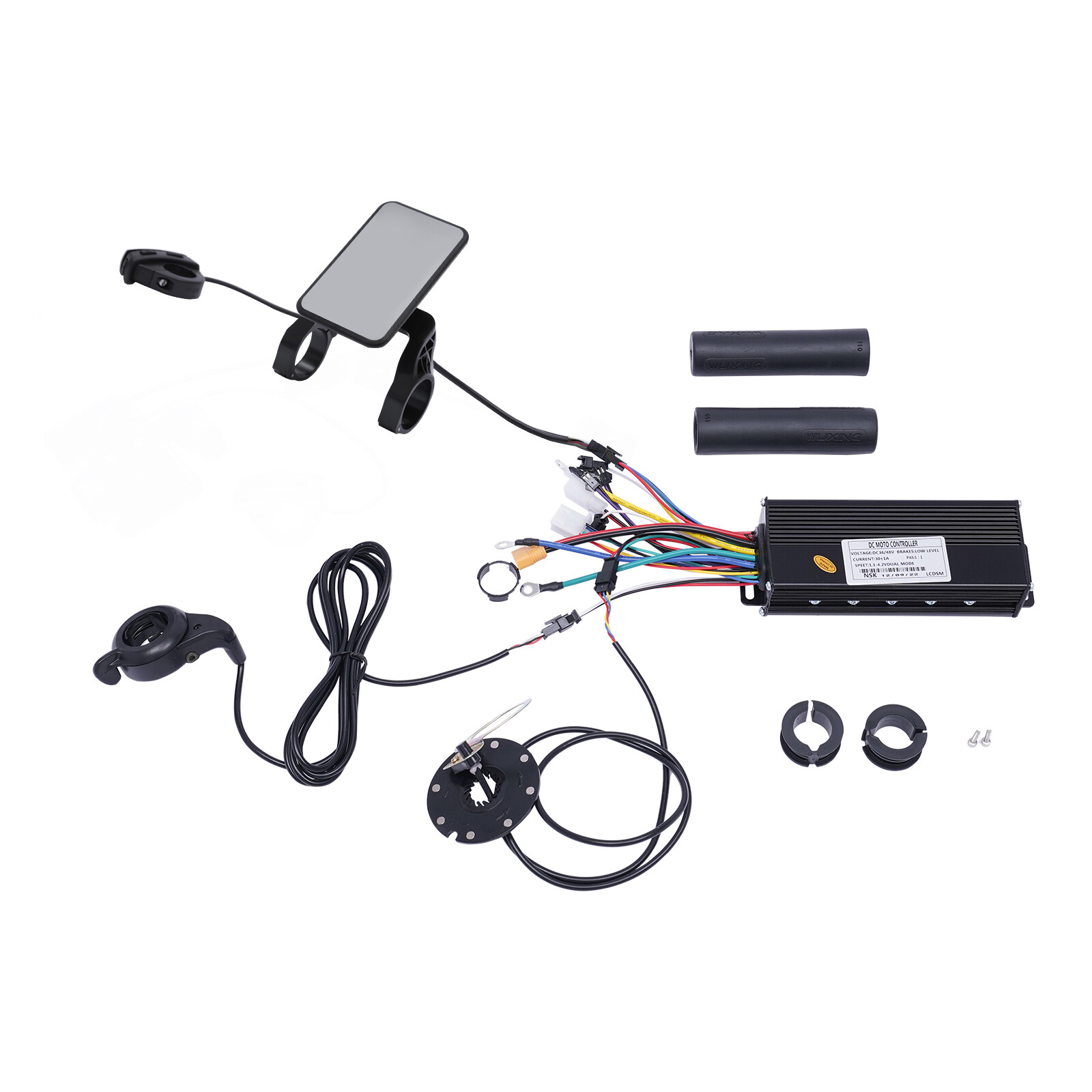 36v/48v E-bike Controller Component Kit With Color Lcd Display & Pedal Assist