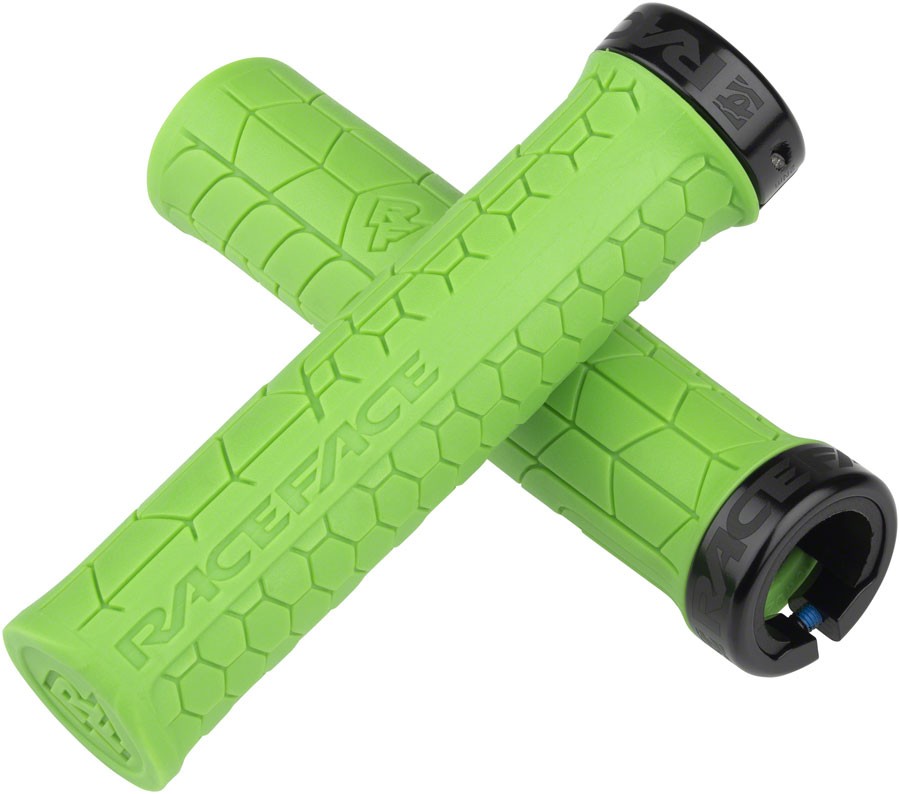 Getta Grip – RaceFace Getta Grips – Green, Lock-On, 33mm – Grip