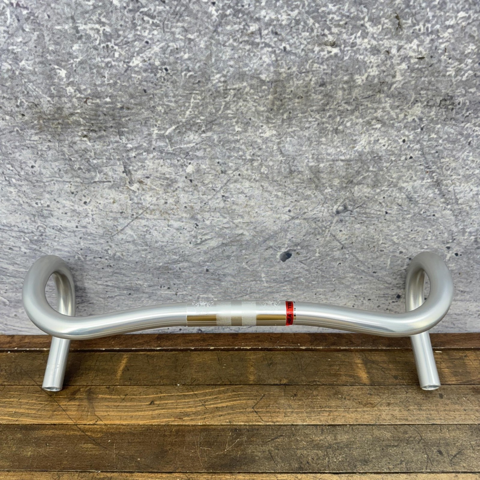 Nitto Noodle Drop Handlebar 26.0 Clamp 46cm NOS Silver Alloy Bar 460 26mm
