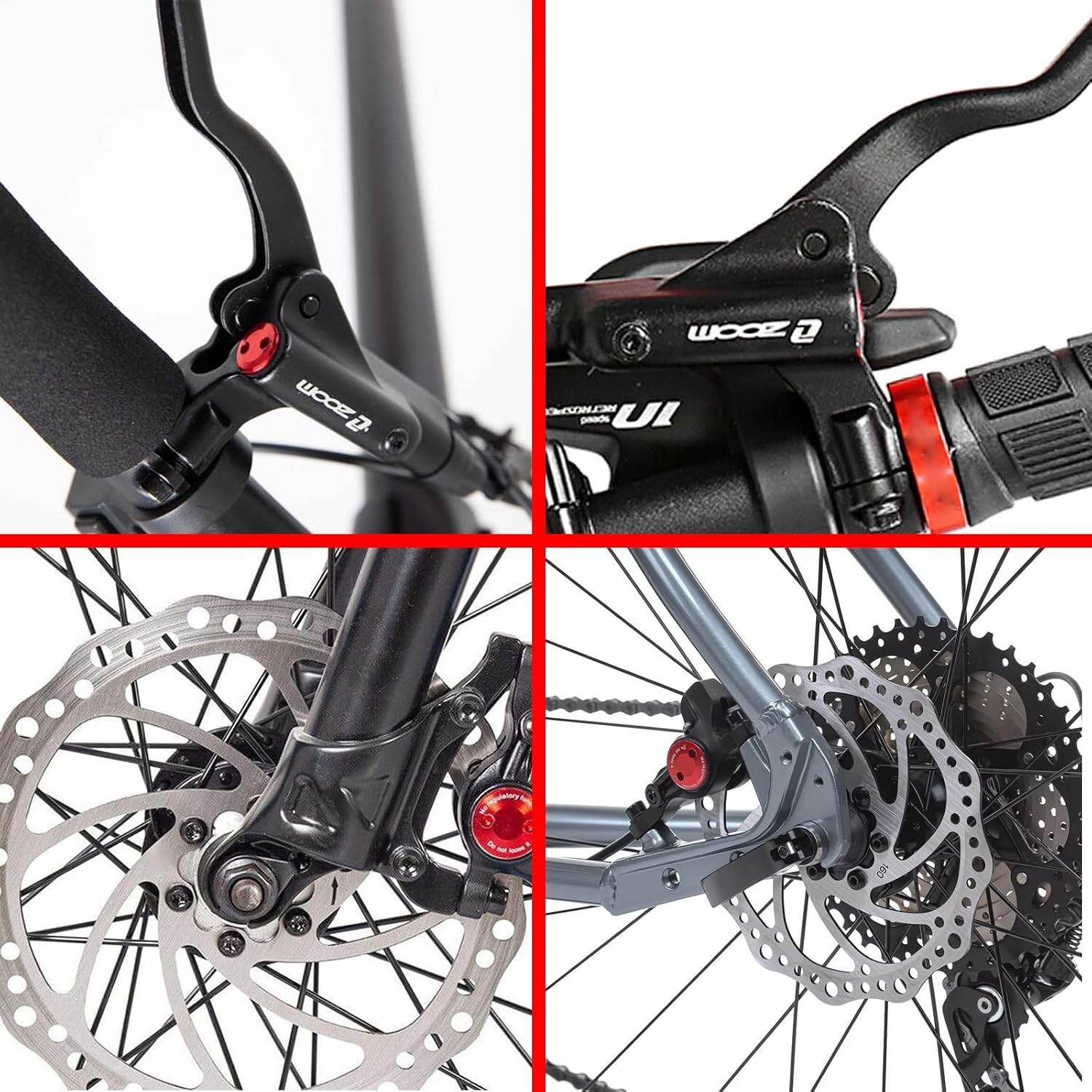 Zoom eBike Hydraulic Brake Upgrade Kit | 2/3 PIN M