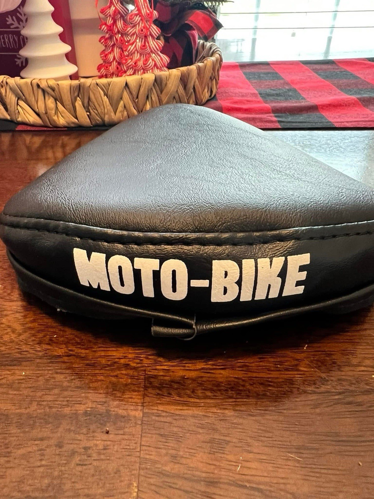 Yamaha MOTO-BIKE Black Synthetic Comfort Saddle for BMX Bike – Old School