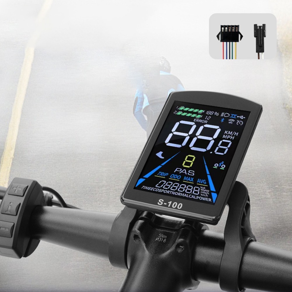 Electric Bike Controller Kit for 36V 48V Motors with Display and Throttle