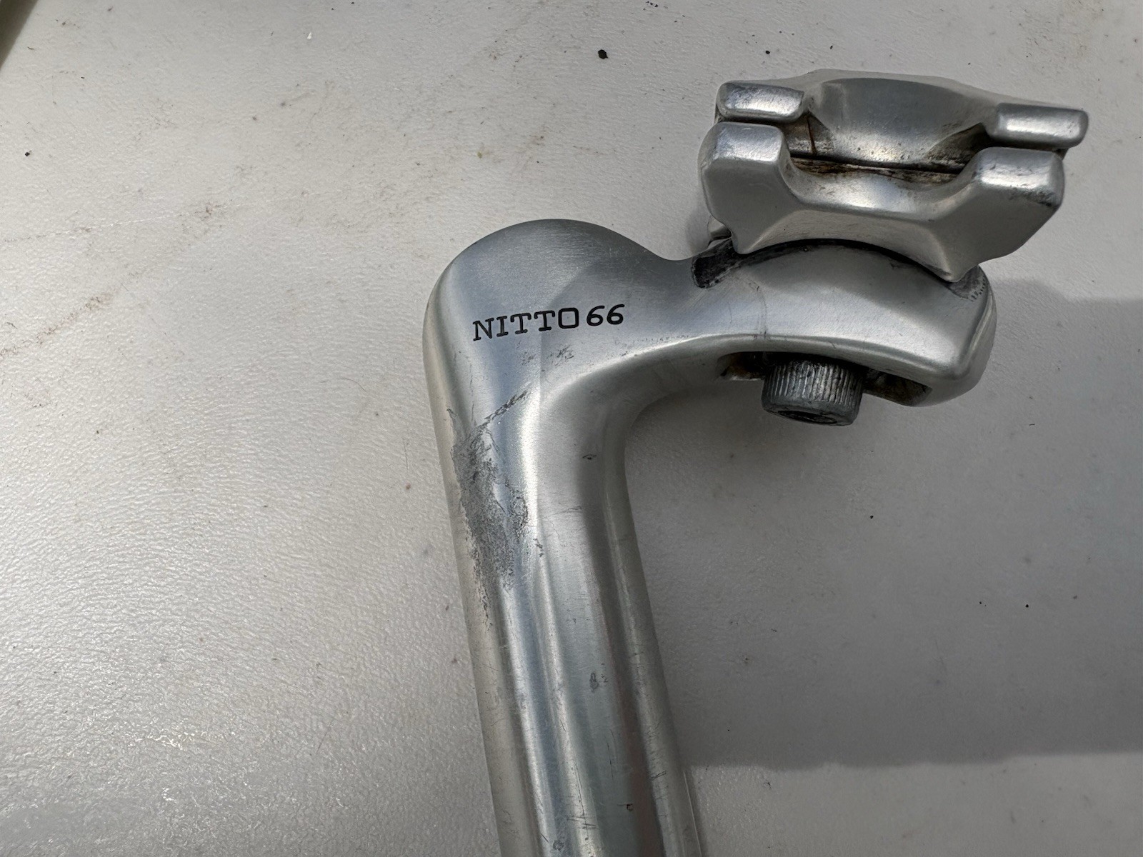Nitto Crystal Fellow Pillar Seatpost 27.2 mm Post Forward Japan TOKYO alloy