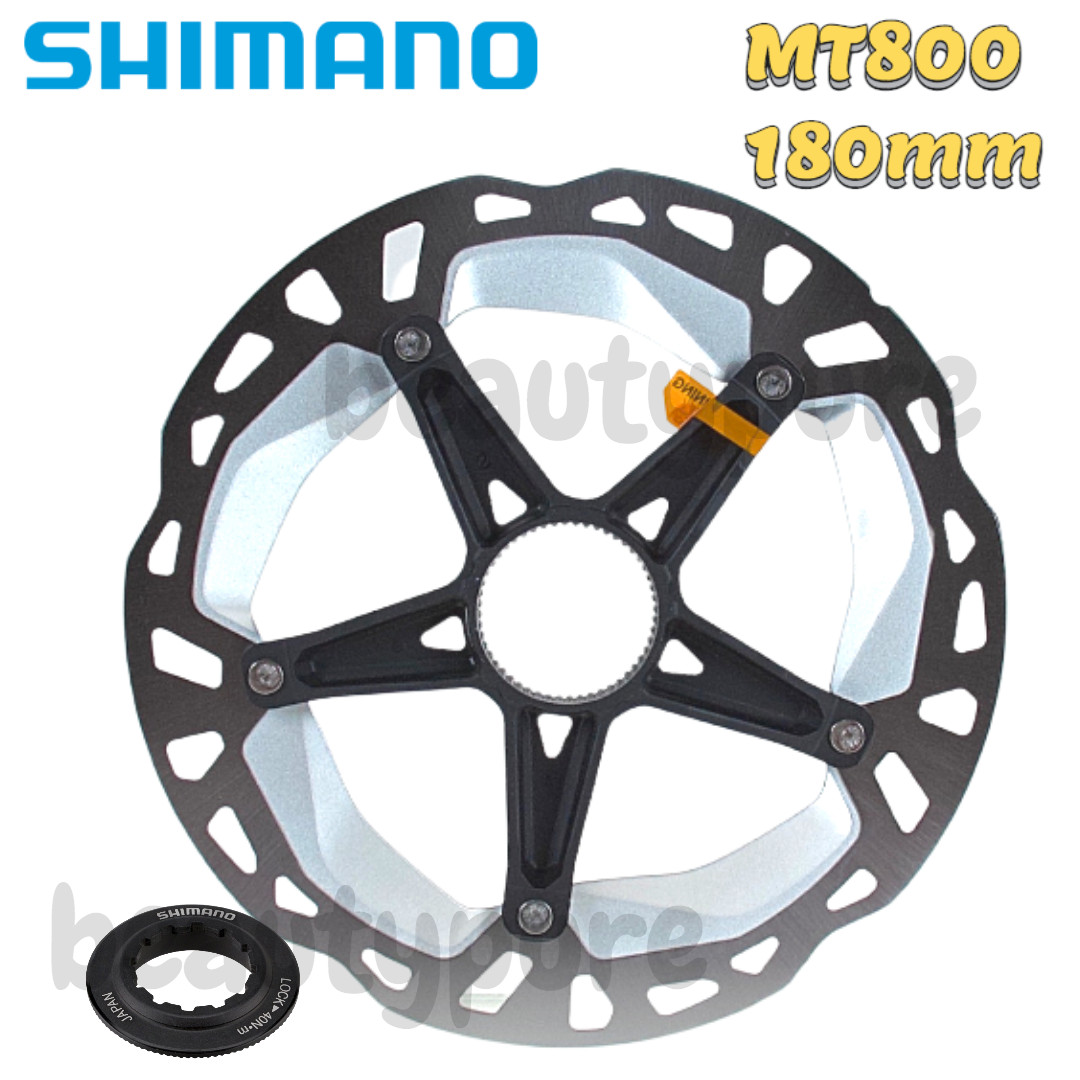 Shimano XT RT-MT800 180 mm Disc Brake Rotor Center Lock w/ lock ring NEW
