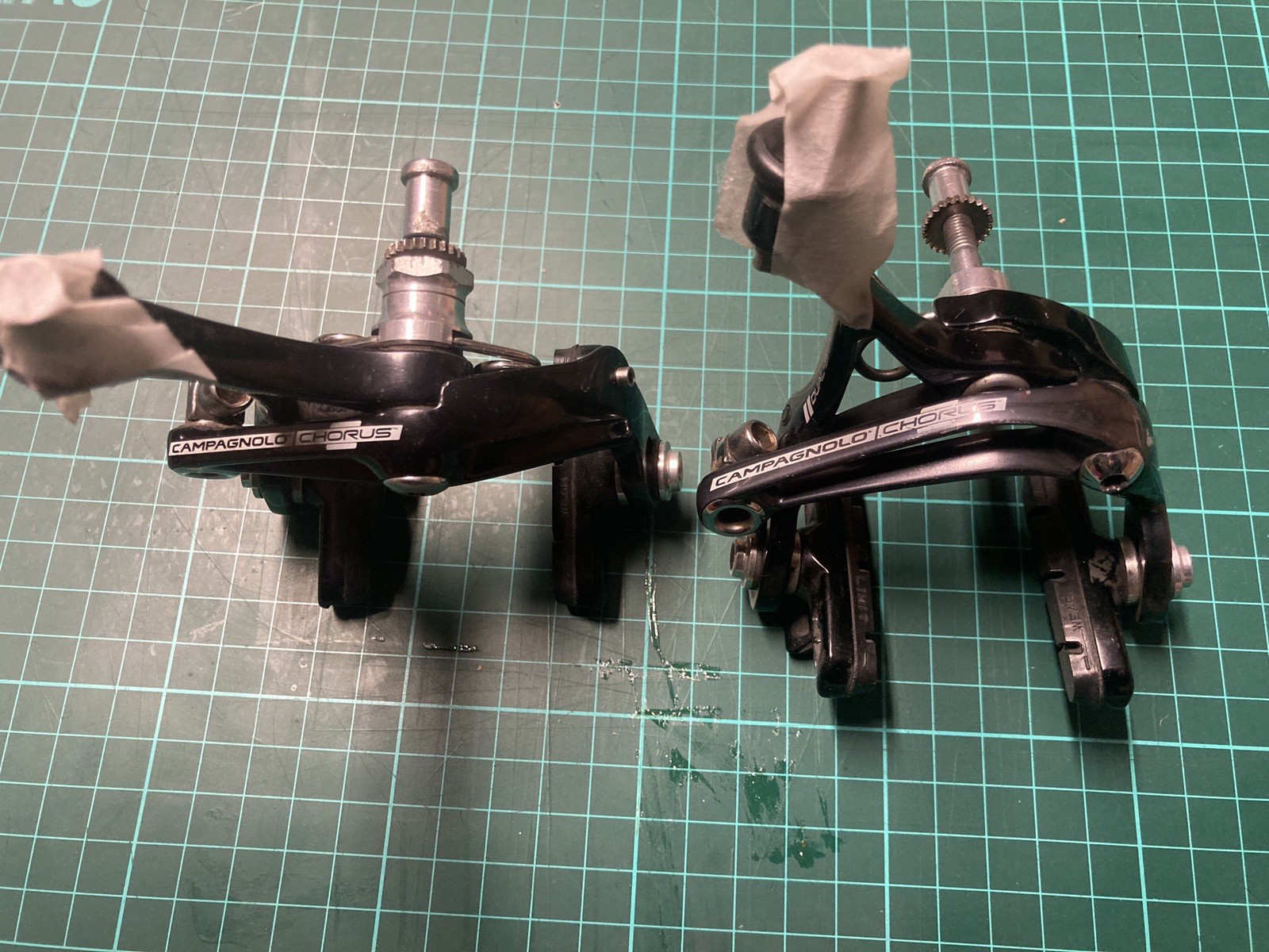 Campagnolo Chorus 11 Speed Brake Calipers Front and Rear Good Used