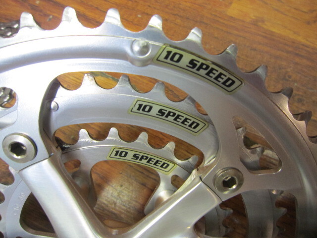 VINTAGE CAMPAGNOLO VELOCE 3 x 10 SPD TRIPLE GROUP BUILD KIT GRUPPO – EXC COND