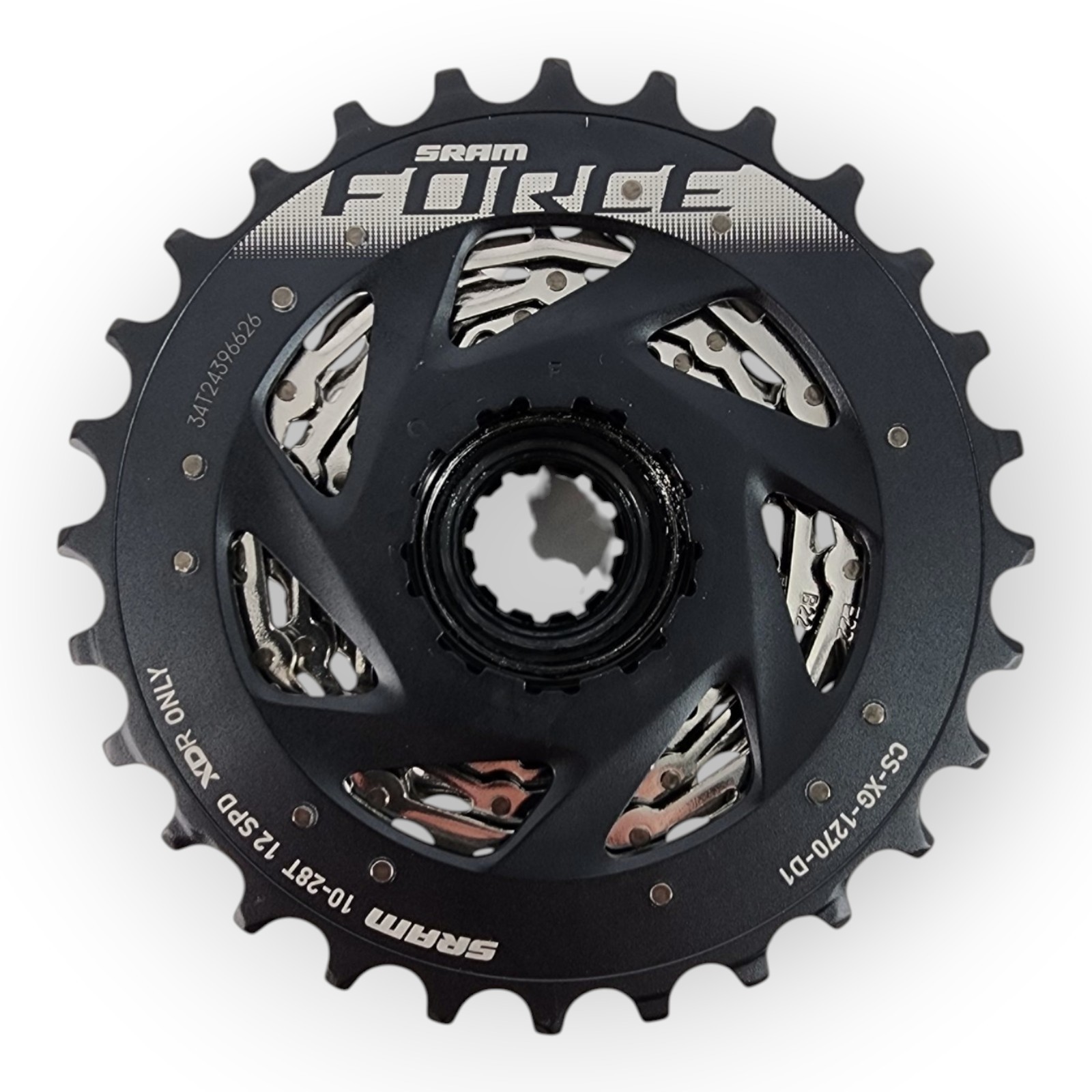 SRAM Force XG-1270 D1 12-Speed Road Cassette 10-28T