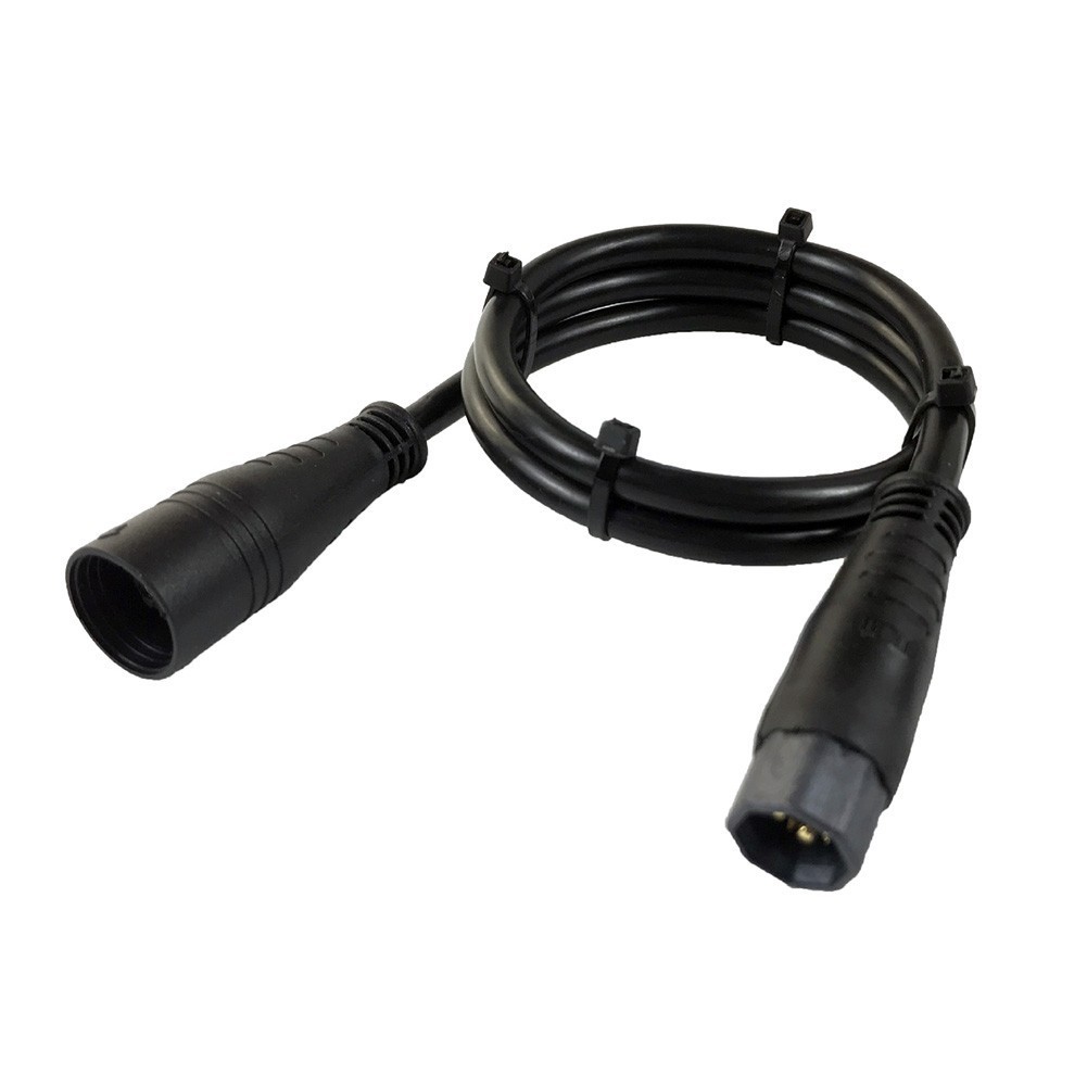 3 Pin Cable 60cm Cable Ebike Extension Motor Suitable Waterproof Portable