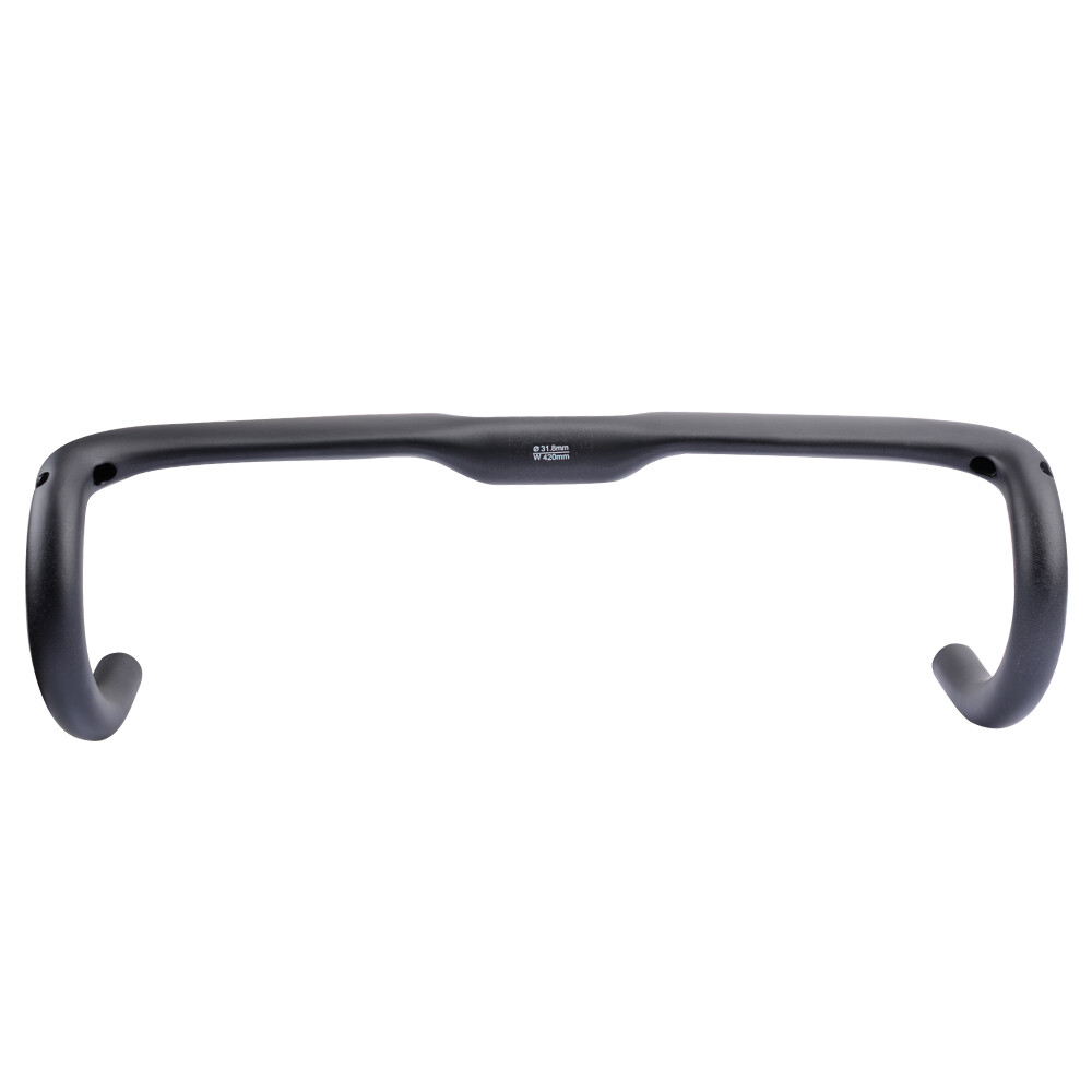 Carbon Fiber Road Bike Handlebar 420mm Racing Bent Drop Bar Internal Routing 440