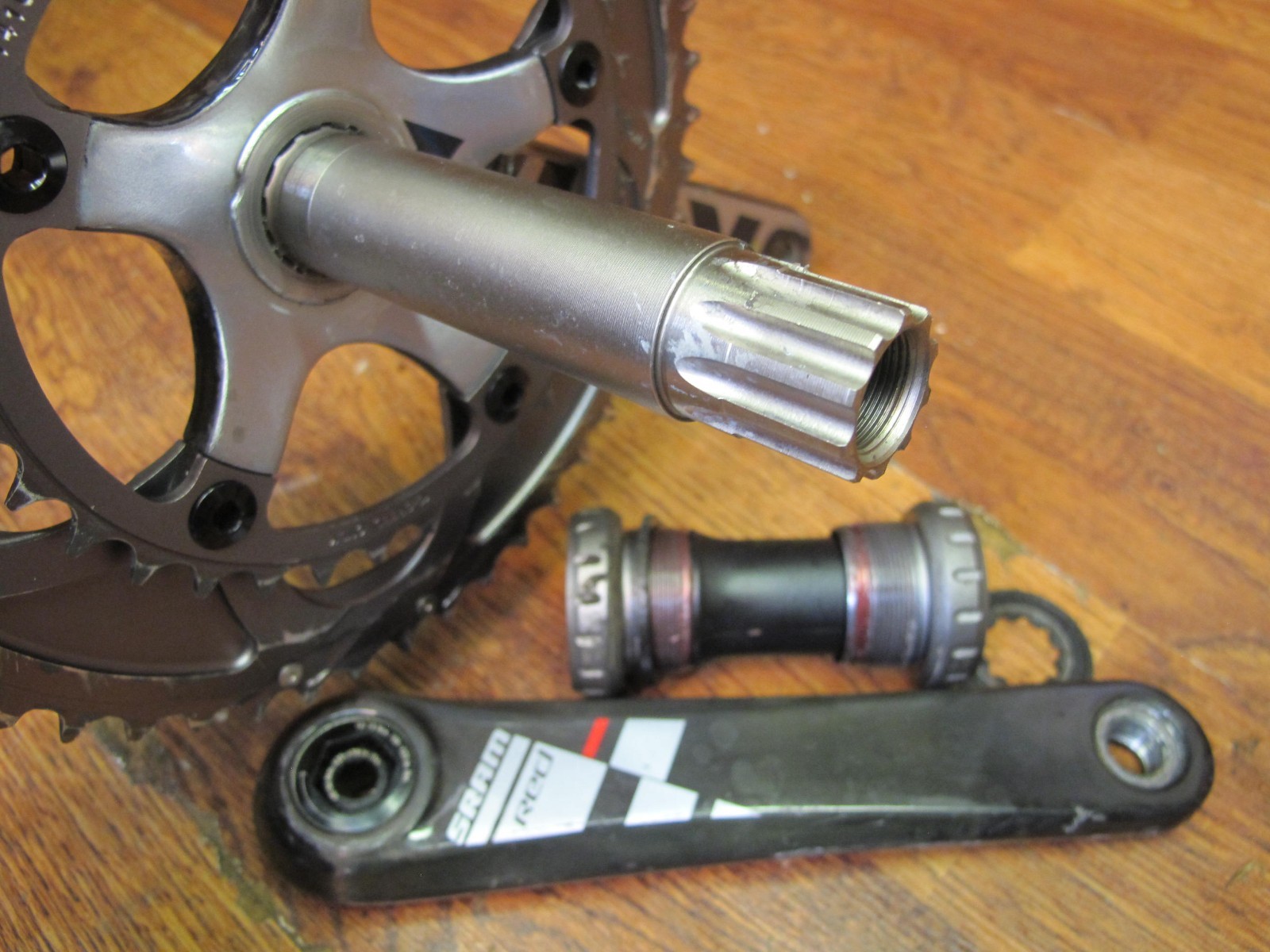 SRAM RED 172.5L 50/34T GXP 2 x 10 SPEED DOUBLE CARBON GROUP BUILD KIT GRUPPO