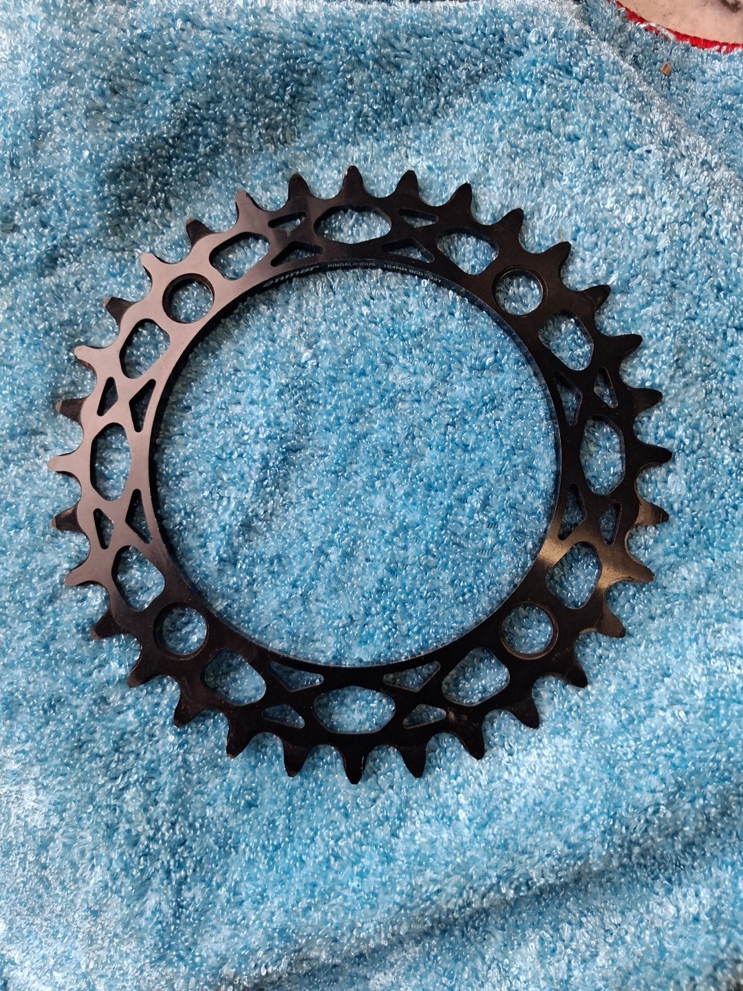 NEW Niner MTB Chainring AL 32T 104BCD 4-Bolt Ringalicious