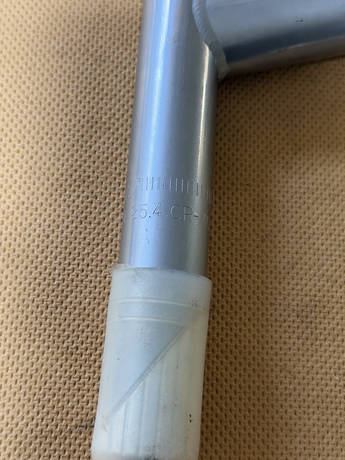 Vintage Chromoly Quill Stem 1 1/8” x 135mm Removable Face Plate 2-Bolt