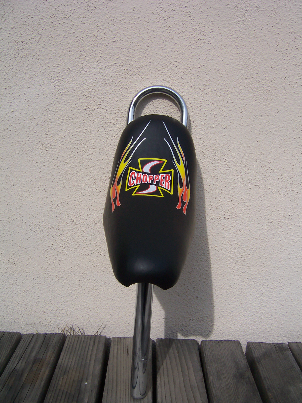 BICYCLE CHOPPER SEAT W/ 28.6MM POST SISSYBAR OCC STINGRAY CRUISER BIKES NEW!