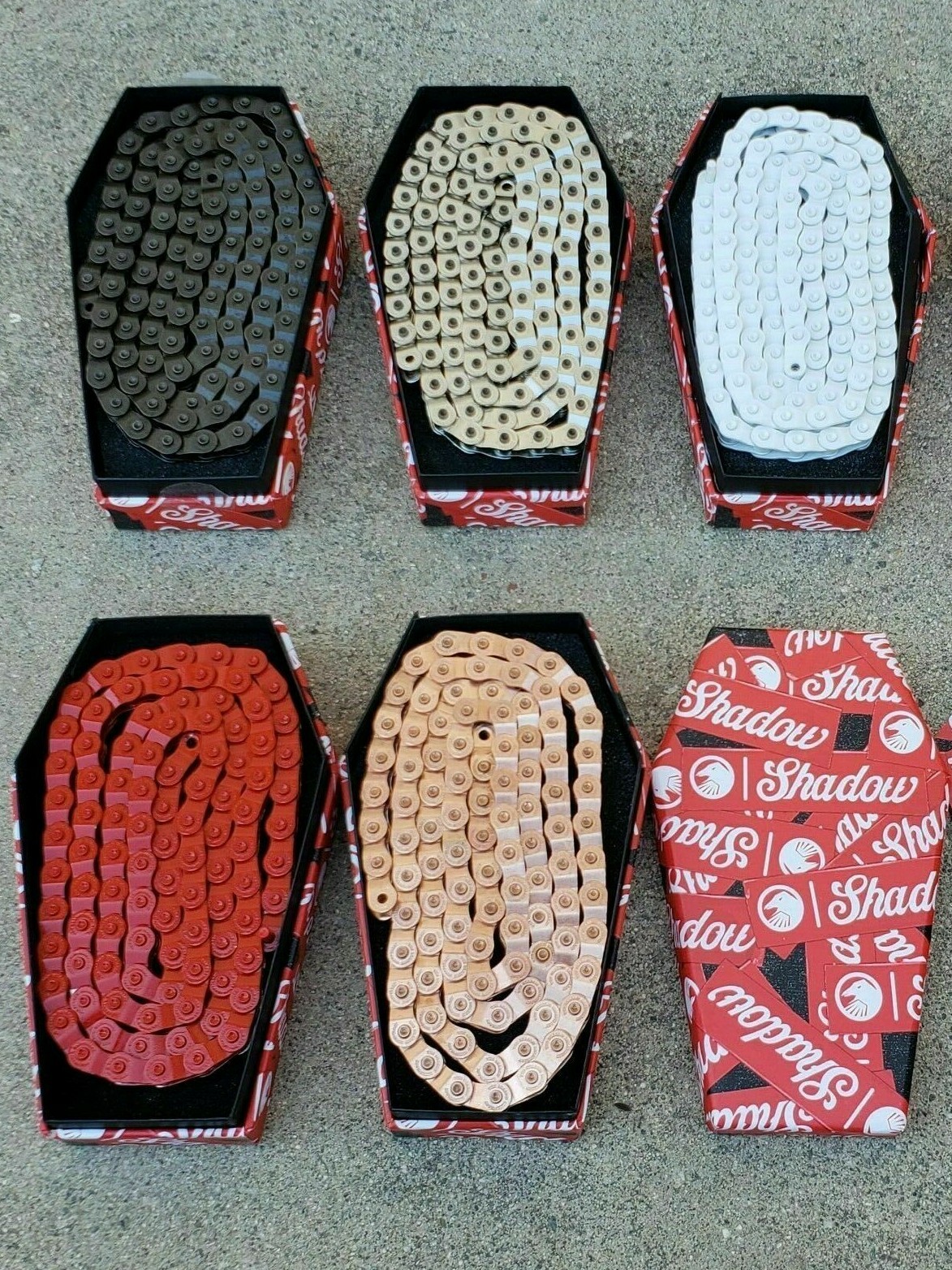 The Shadow Conspiracy Interlock V2 Half Link 1/8″ Chain BMX Bike Chains Cult Wtp