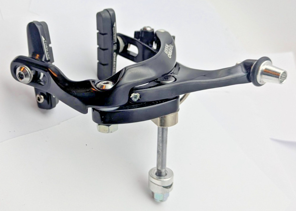 NEW Tektro R559 Bicycle Long Reach Arm Caliper Brake 55-73mm FRONT BLACK NUTTED
