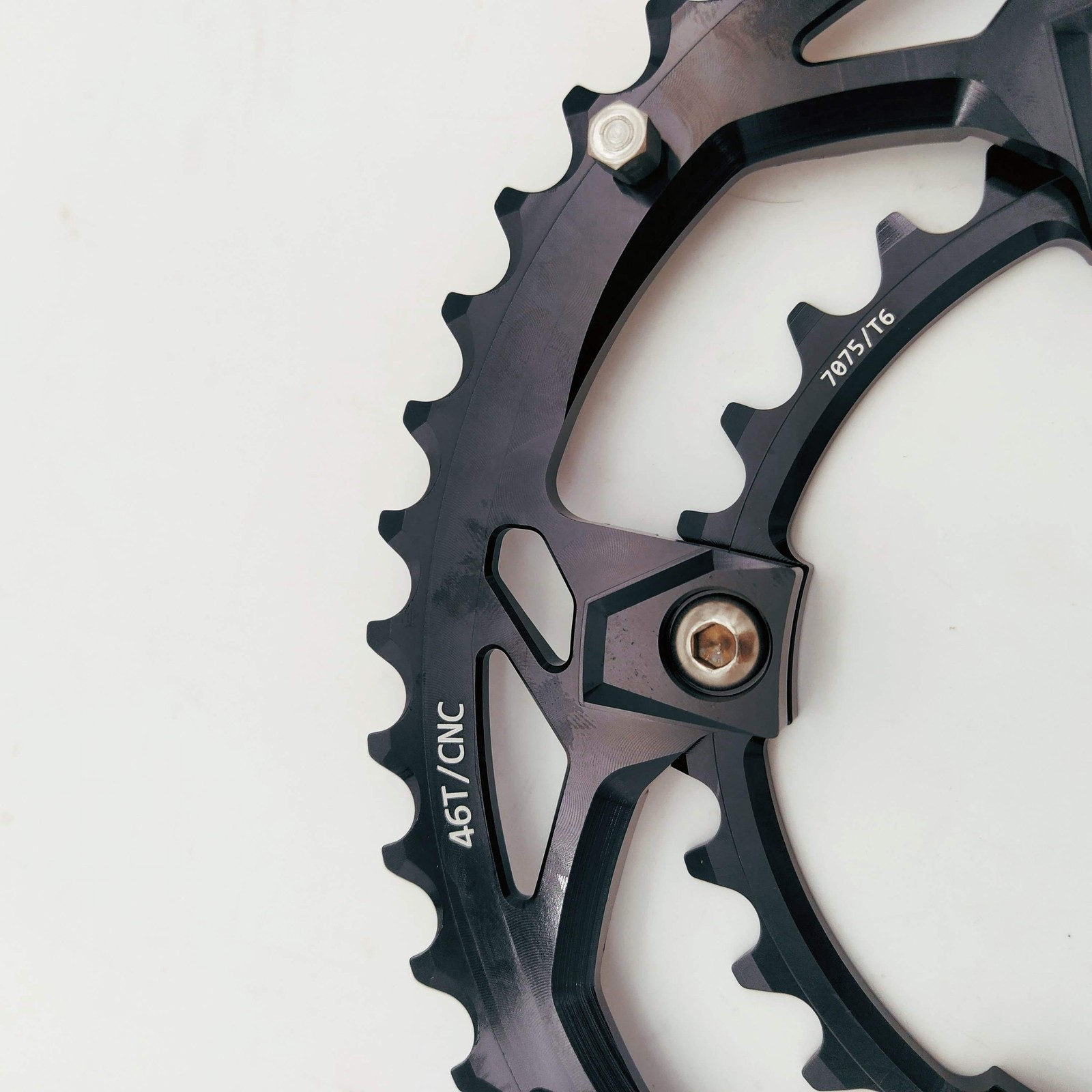 bikinGreen CNC 46/30T BCD 110 For Non Hidden & Hidden 5 Bolts 9-12 SPD Chainring
