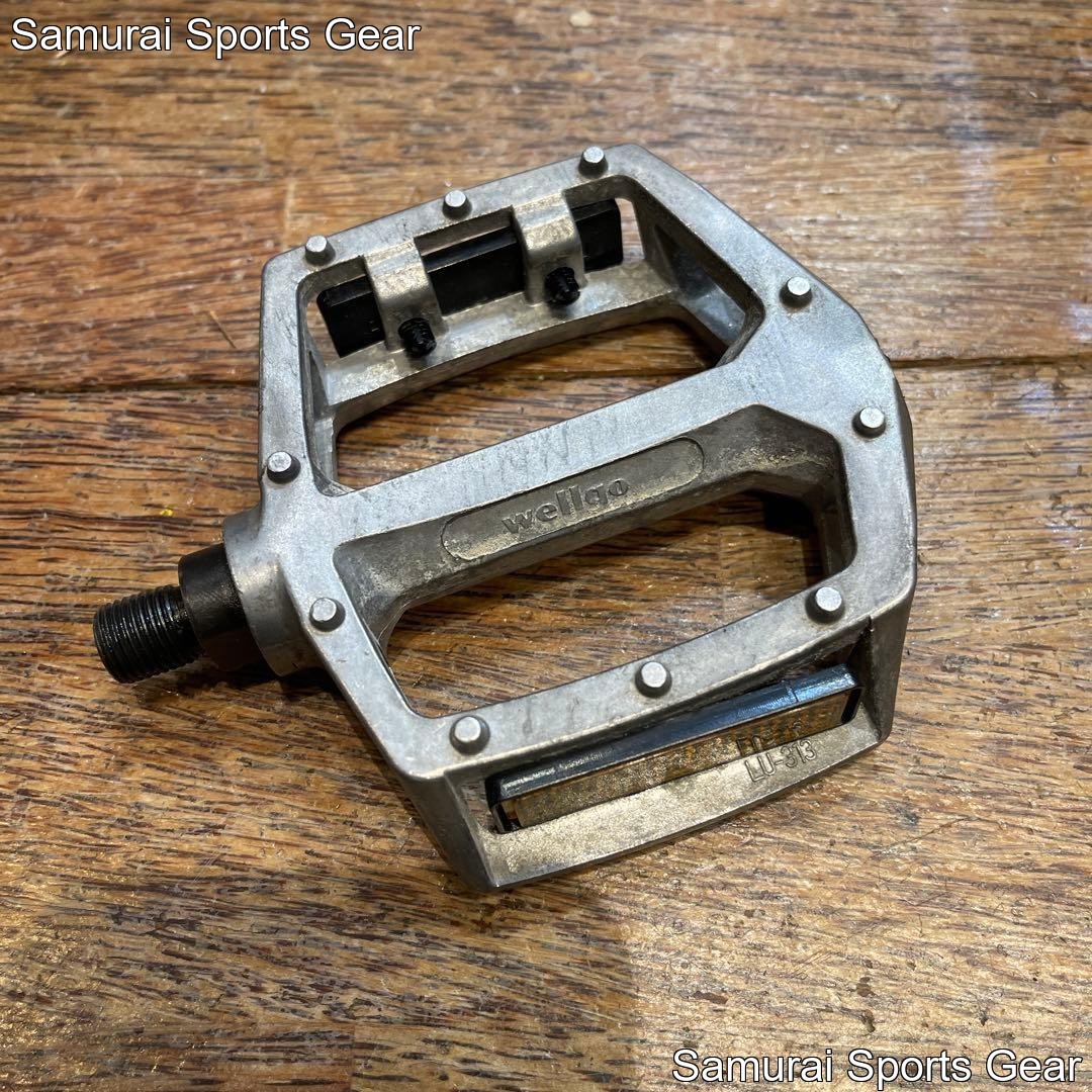 Wellgo Flat Pedal Silver Iron